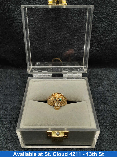 Men's Lion Ring