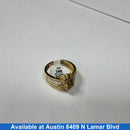 Men's Ring - Yellow Gold 14k (.585) 6 grams Size 8