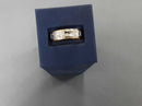 Ring - Wedding Band - White Gold 14k (.585) 5.1 grams Size 8
