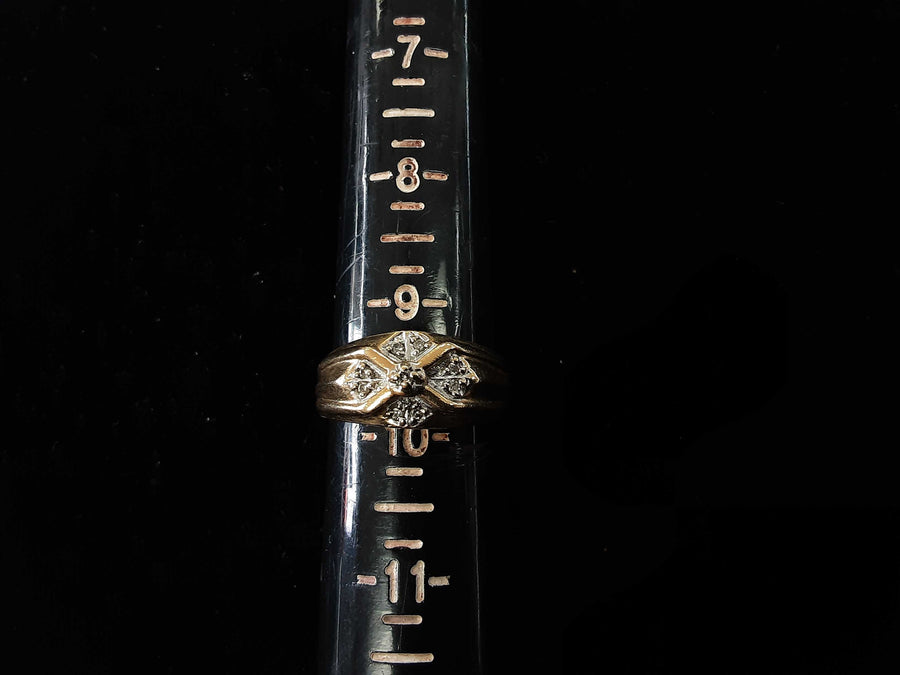 Men's Ring - Yellow Gold 10k (.417) 5 grams Size 9.5