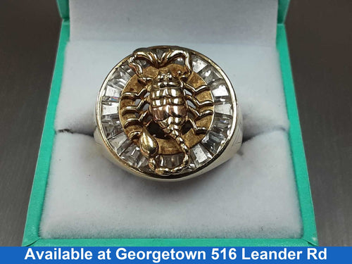 Men's Ring - Yellow Gold 14k (.585) 13.5 grams Size 12.5