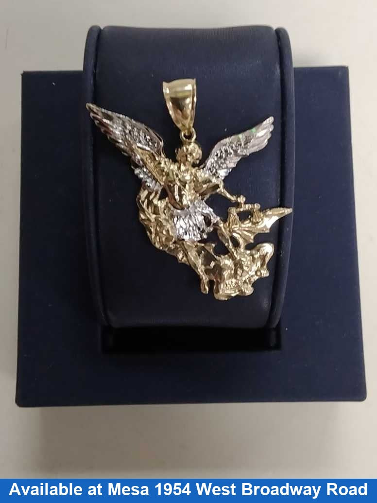 Religious Pendant - Yellow Gold 10k (.417) 5.1 grams