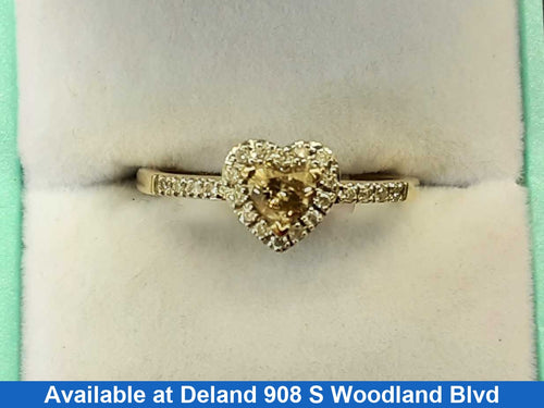 Women's Ring - Yellow Gold 14k (.585) 2.5 grams Size 9.5