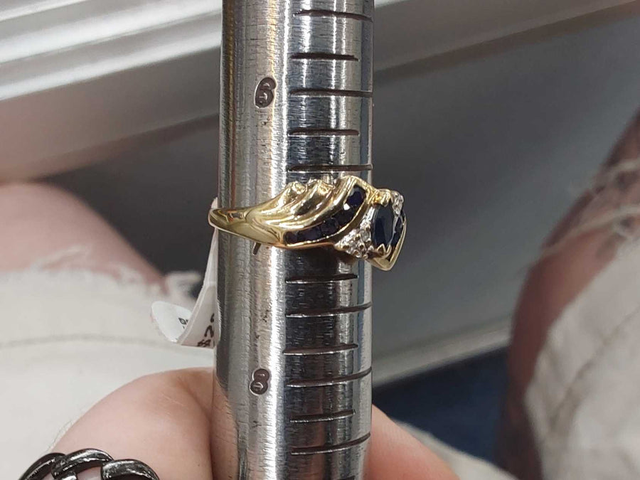 Women's Ring - Yellow Gold 10k (.417) 2.6 Grams Size 7