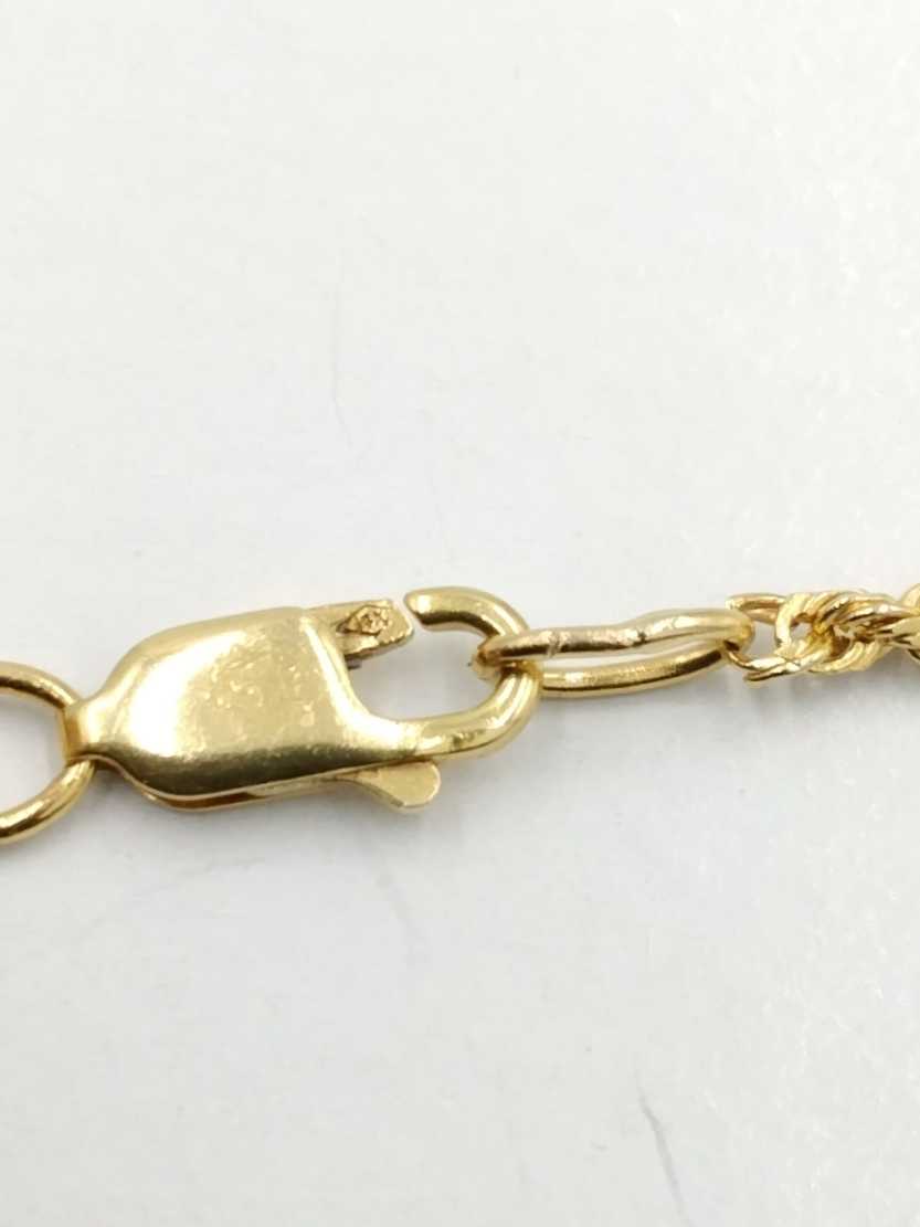 Rope Chain - Yellow Gold 14k (.585) 10.2 grams 22 inch