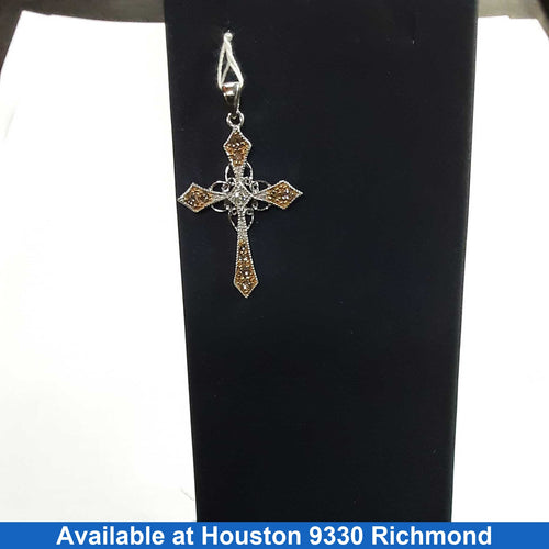 Religious Pendant - White Gold 14k (.585) 2.8 grams