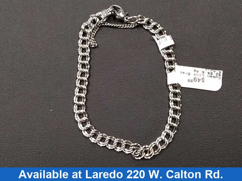 Cuban Link Bracelet - Silver 6.4 grams 7 inch