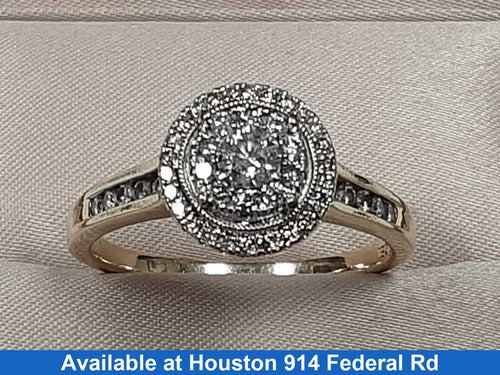 Ring - Wedding Set - Yellow Gold 14k (.585) 7.2 grams Size 11