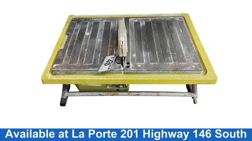 Ryobi Ws722 Green Corded Tile Saw