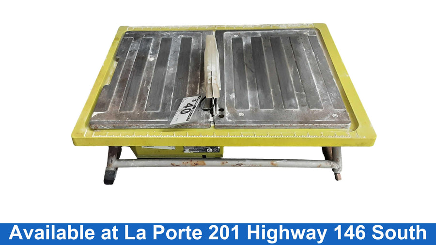 Ryobi Ws722 Green Corded Tile Saw