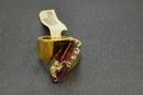 Women's Ring - Yellow Gold 10k (.417) 3.1 grams Size 9.5