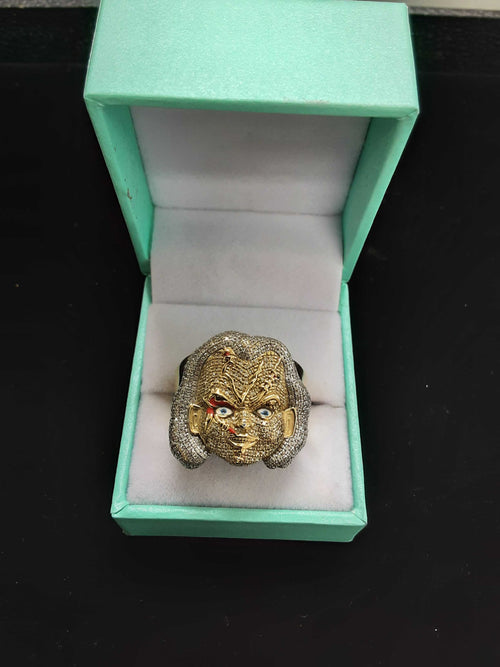 Men's Ring - Yellow Gold 10k (.417) 12.7 grams Size 12.5