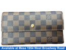 Louis Vuitton Damer Portrfeuille Brown Wallet