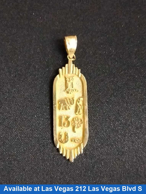 Symbol Pendant - Yellow Gold 14k (.585) 4.1 grams