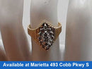 Women's Ring - Yellow Gold 14k (.585) 5 grams Size 7