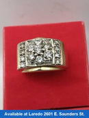Men's Ring - Yellow Gold 10k (.417) 11.4 grams Size 10