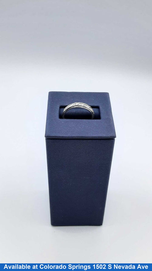 Ring - Wedding Band - Silver 1.3 grams Size 7.5