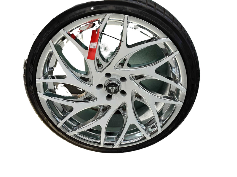 Dubs J2530 Goats White Wheel