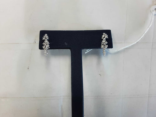 Earrings - White Gold 10k (.417) 1.9 grams