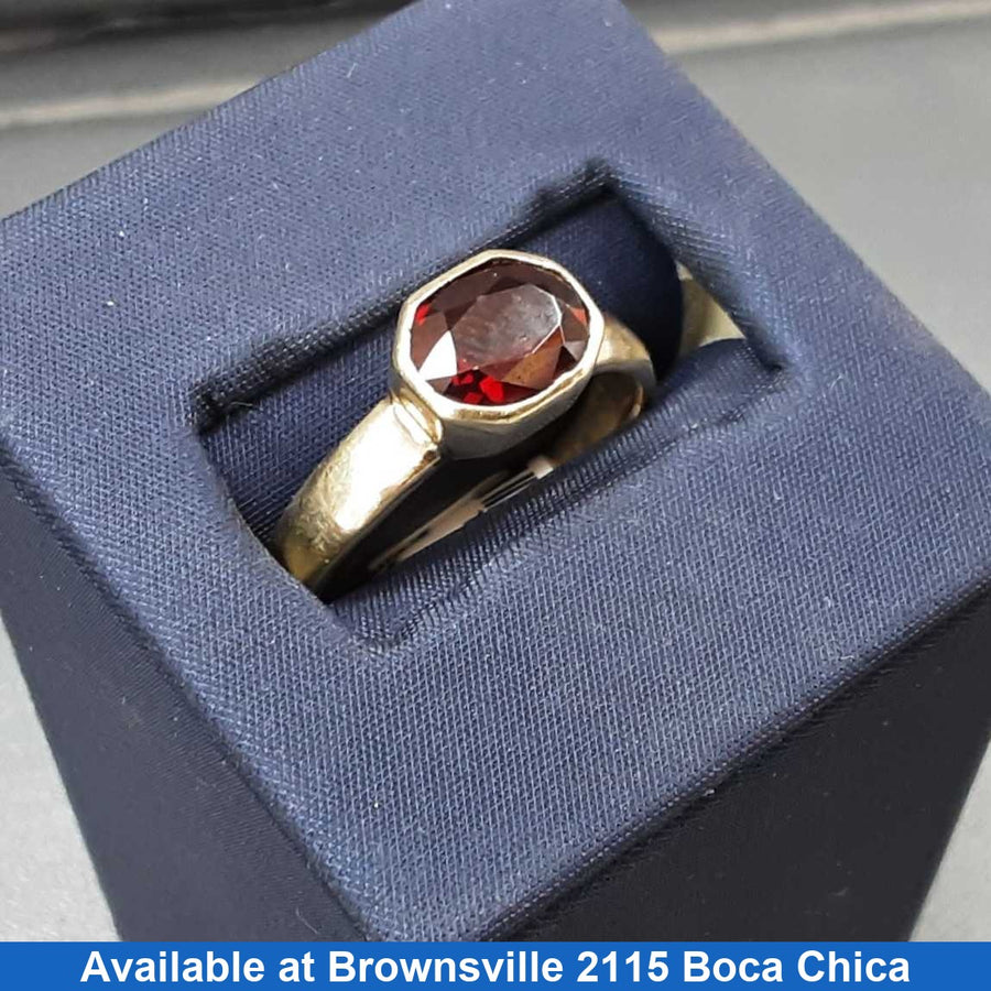 Men's Ring - Yellow Gold 10k (.417) 4.2 grams Size 20