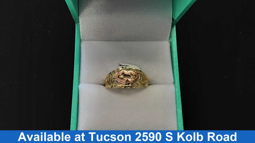 Women's Ring - Yellow Gold 14k (.585) 1.9 grams Size 6