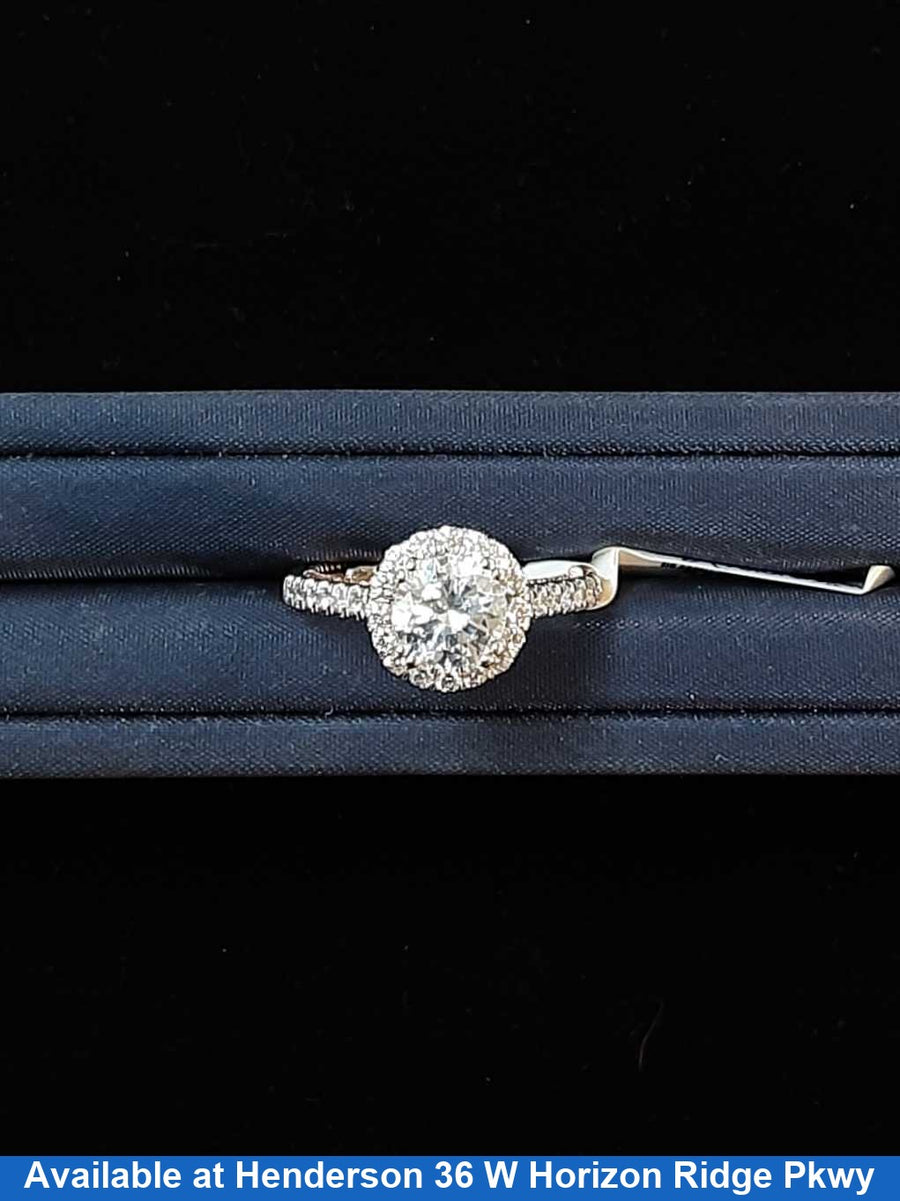 Women's Ring - White Gold 10k (.417) 5.5 grams Size 5