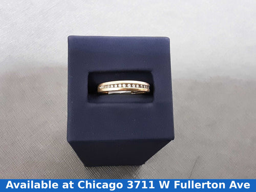 Ring - Wedding Band - Yellow Gold 14k (.585) 5.6 grams Size 11
