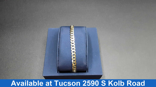 Cuban Link Bracelet - Yellow Gold 14k (.585) 8.4 grams 8 inch