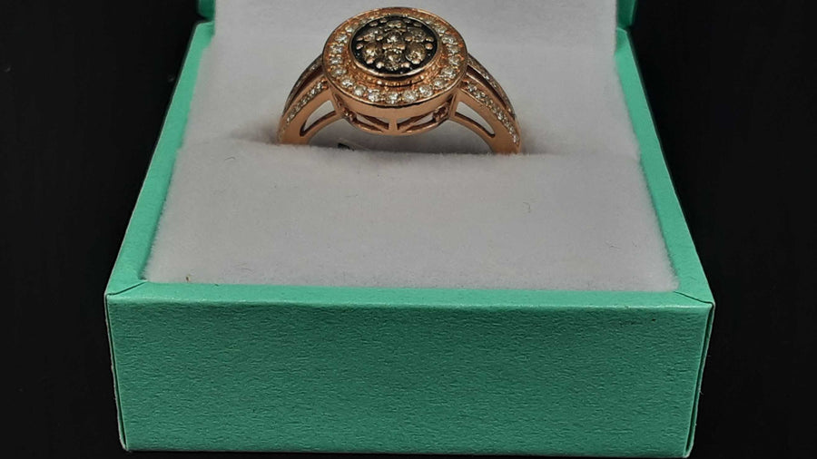 Women's Ring - Rose Gold 10k (.417) 3.9 grams Size 7