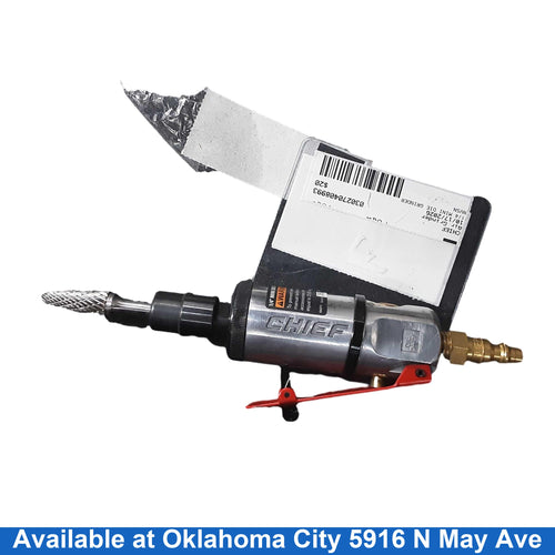 Chief 1/4 Mini Die Grinder Silver Pneumatic Grinder