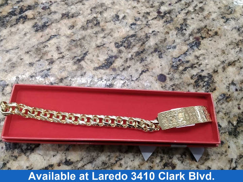 ID Bracelet - Yellow Gold 10k (.417) 31.8 grams 9 inch