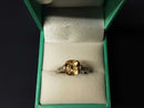 Women's Ring - Solitaire - Silver 3.8 grams Size 7.5