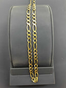 Figaro Chain - Yellow Gold 10k (.417) 23.4 grams 18 inch