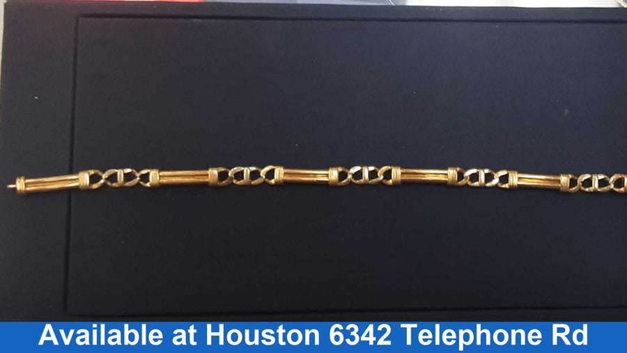 Bracelet - Yellow Gold 10k (.417) 10.3 grams 7 inch