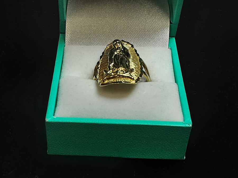 Women's Ring - Yellow Gold 10k (.417) 5.3 grams Size 8.5
