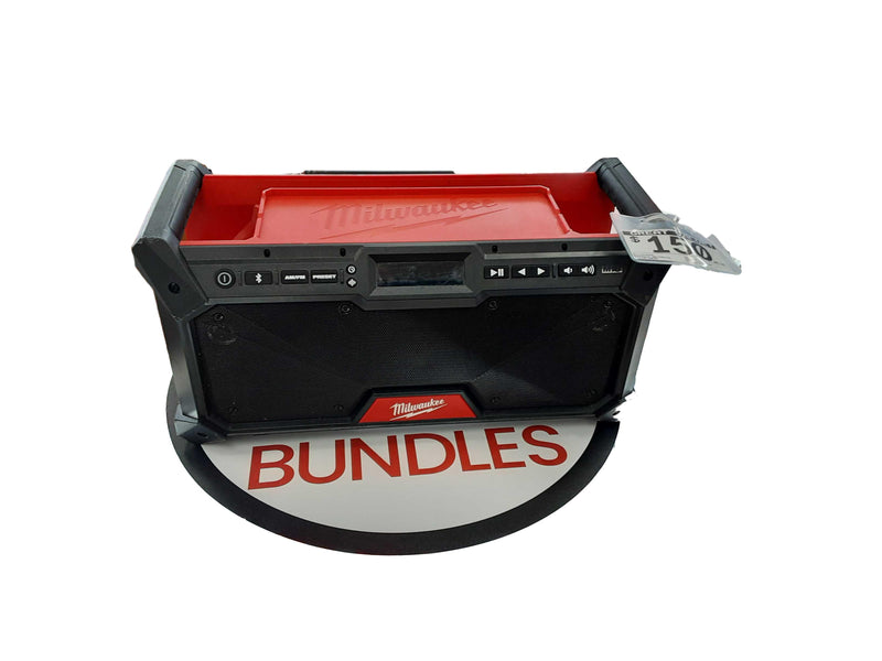 Milwaukee 2952-20 Red Boombox Radio