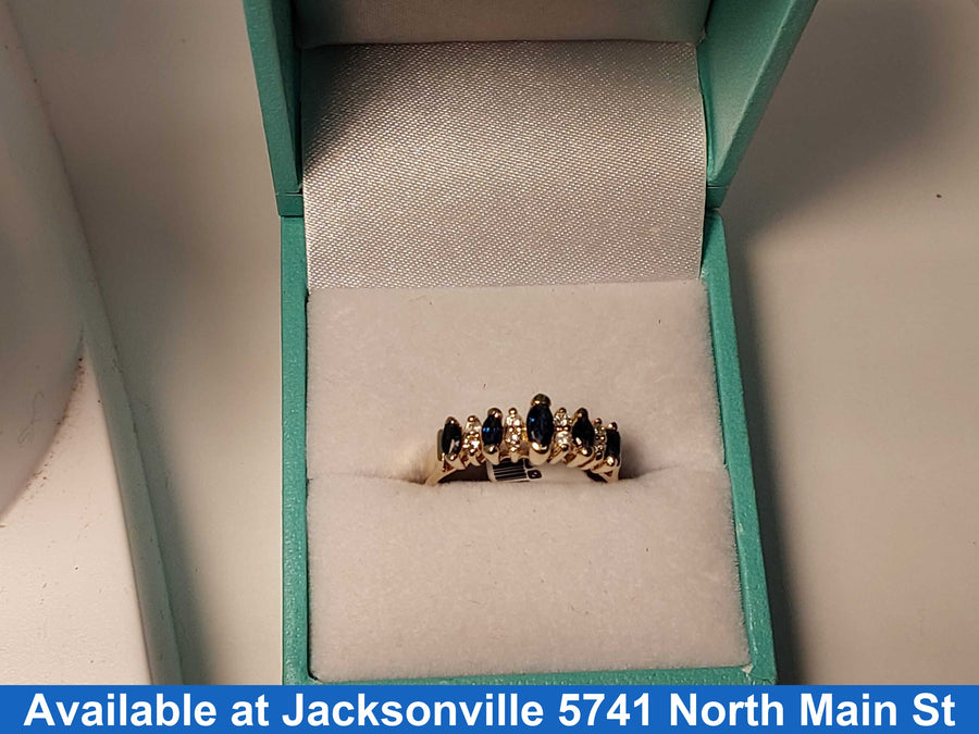 Women's Ring - Yellow Gold 14k (.585) 2.8 grams Size 6.5