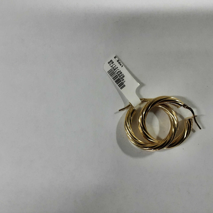 Bangle Earrings - Yellow Gold 14k (.585) 3 grams