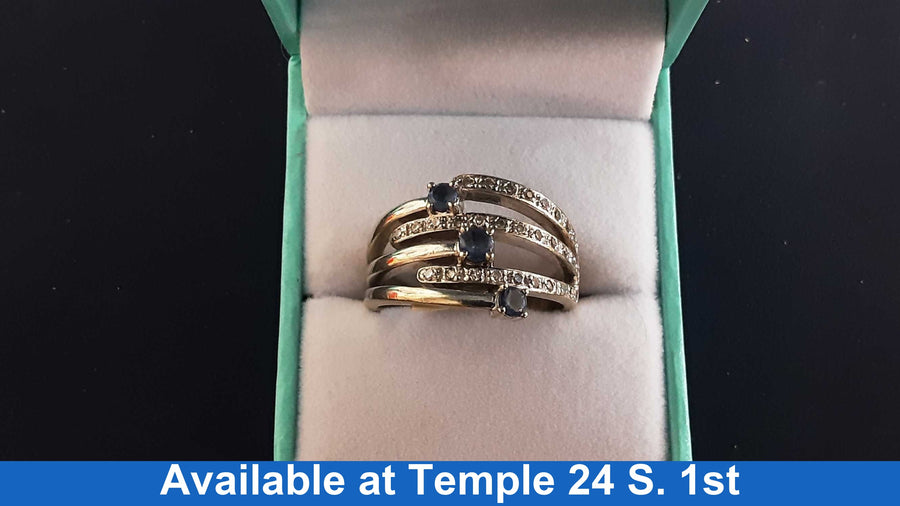Women's Ring - White Gold 14k (.585) 8.1 grams Size 6