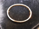 Bangle Bracelet - Yellow Gold 14k (.585) 7 grams 12 inch
