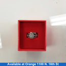 Women's Ring - White Gold 14k (.585) 4.2 grams Size 6.5