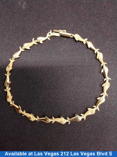 Bracelet - Yellow Gold 14k (.585) 6.4 grams 8 inch