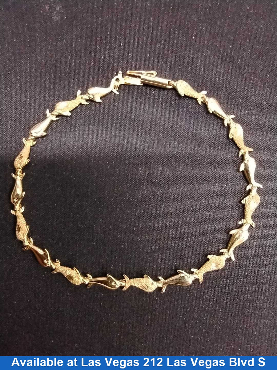 Bracelet - Yellow Gold 14k (.585) 6.4 grams 8 inch