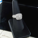 Ring - Engagement Set - White Gold 10k (.417) 4.7 grams Size 7