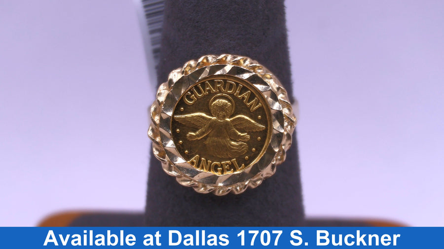 Women's Ring - Yellow Gold 10k (.417) 4.4 grams Size 8