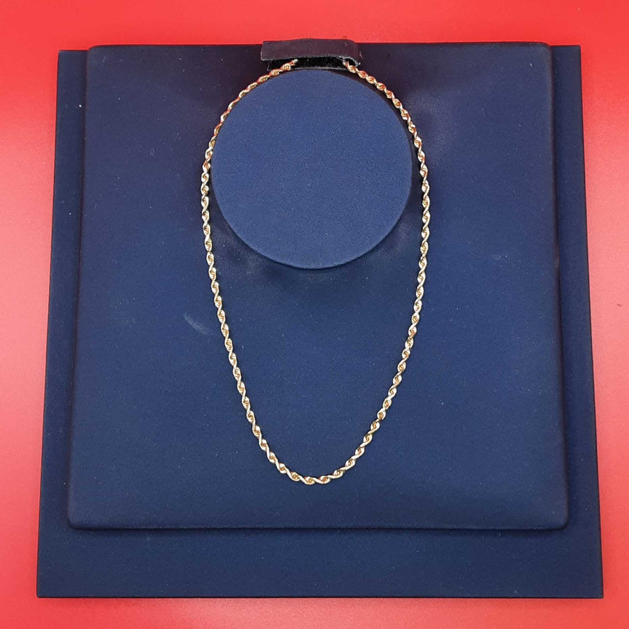 Rope Chain - Yellow Gold 10k (.417) 5 grams 18 inch