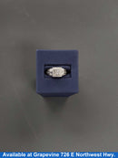 Men's Ring - White Gold 10k (.417) 4.8 grams Size 7.5