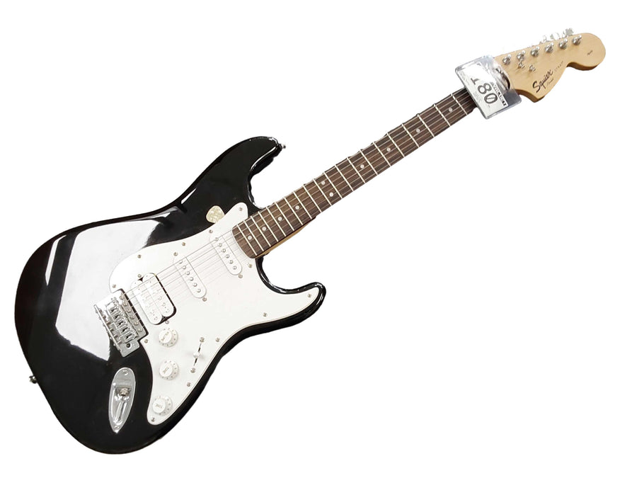 Fender Squier Strat Black Electric Classic Guitar