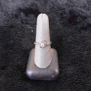 Lady's Ring - Anniversary White Gold 14k (.585) 3.4 grams Size 8.5