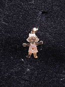 Symbol Pendant - Tricolor Gold 14k (.585) 1 grams